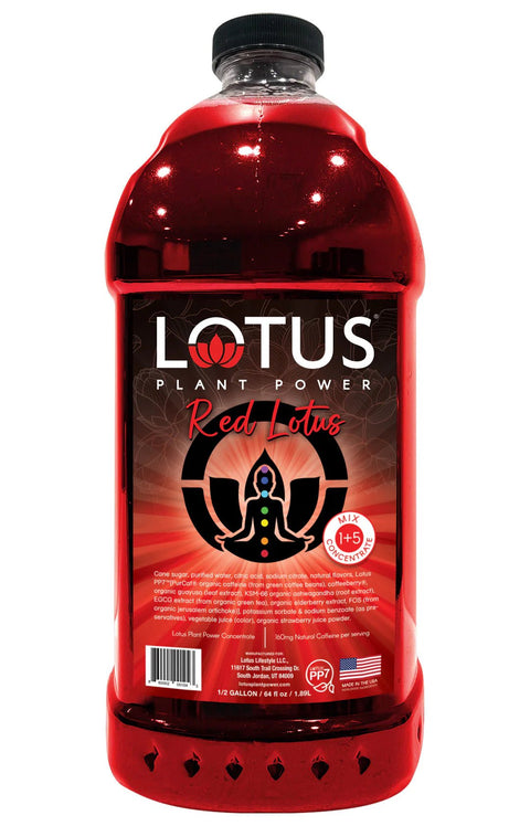 Lotus Red Energy Concentrate, 64 oz - Java Estate Roastery