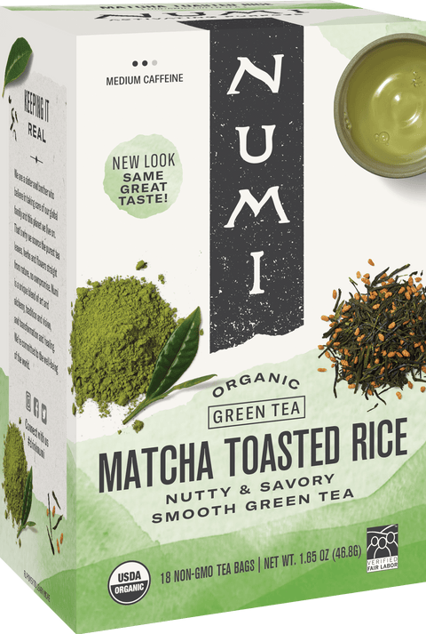 Numi Matcha Toasted Rice Tea (18 Tea Bags) - Java Estate Roastery