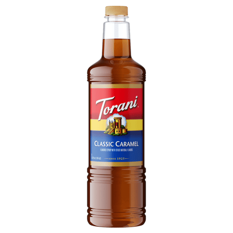 Torani Caramel Classic Syrup, 1L PET - Java Estate Roastery