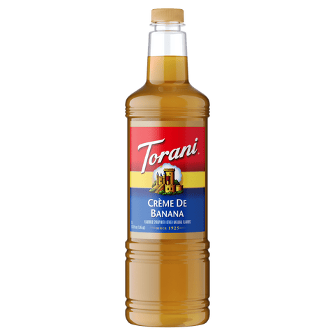 Torani Creme De Banana Syrup, 1L PET - Java Estate Roastery