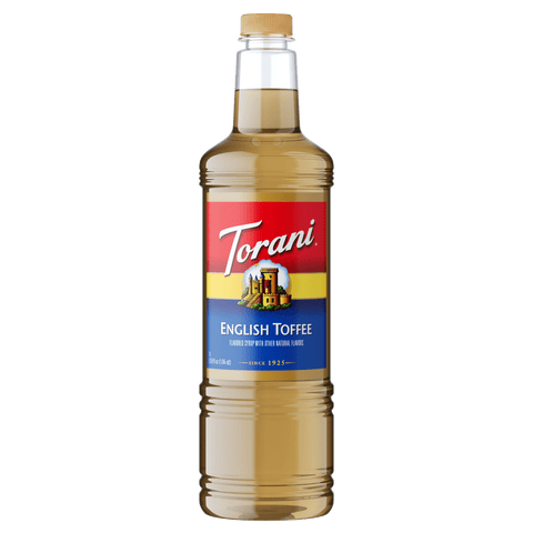 Torani English Toffee Syrup, 1L PET - Java Estate Roastery