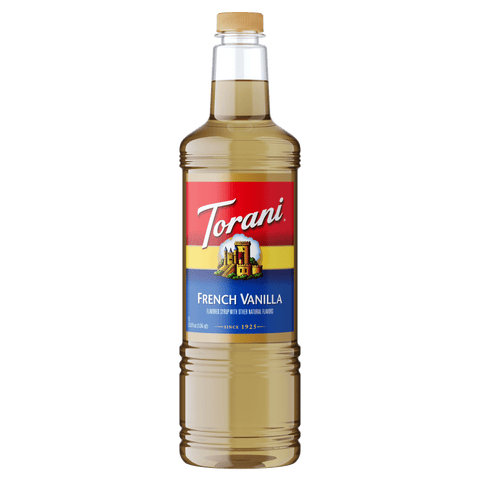 Torani French Vanilla Syrup, 1L PET - Java Estate Roastery