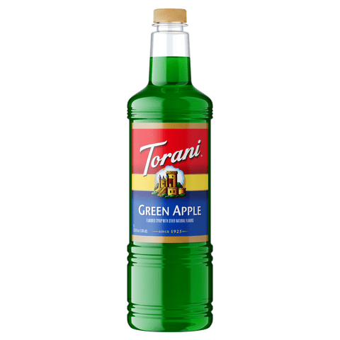 Torani Green Apple Syrup, 1L PET - Java Estate Roastery