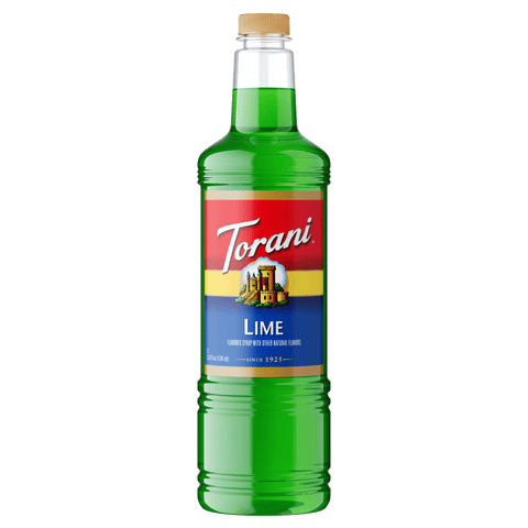 Torani Lime Syrup, 1L PET - Java Estate Roastery