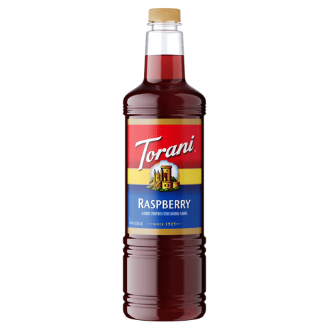 Torani Raspberry Syrup, 1L PET - Java Estate Roastery
