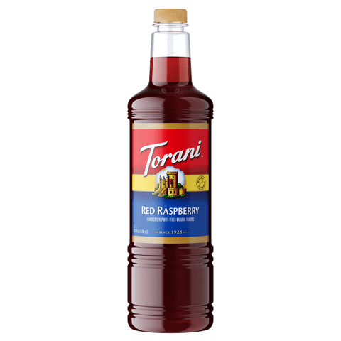 Torani Red Raspberry Syrup, 1L PET - Java Estate Roastery