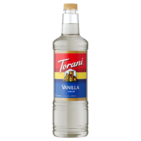 Torani Vanilla Syrup, 1L PET - Java Estate Roastery