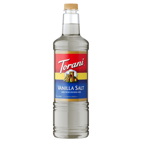 Torani Vanilla Salt Syrup, 1L PET - Java Estate Roastery