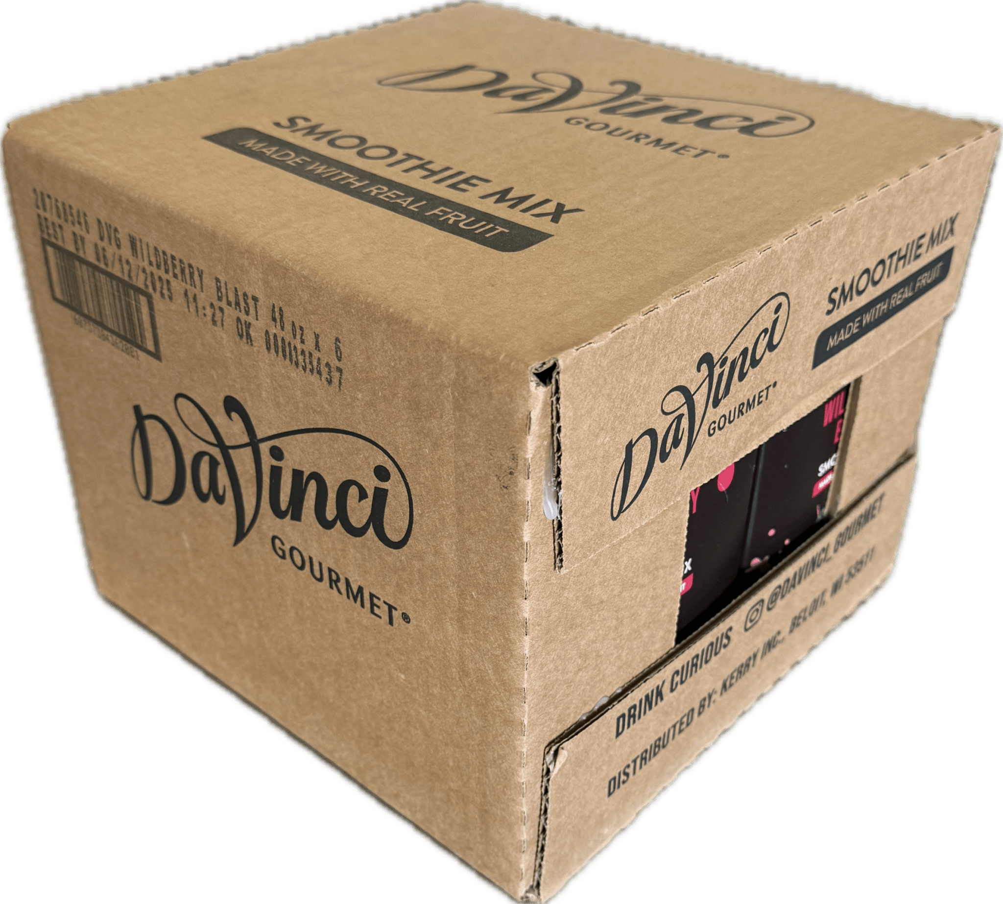 Java Estate Email DaVinci Gourmet Smoothie 48 oz 6-Pack Single Flavor – Bulk Blended ...