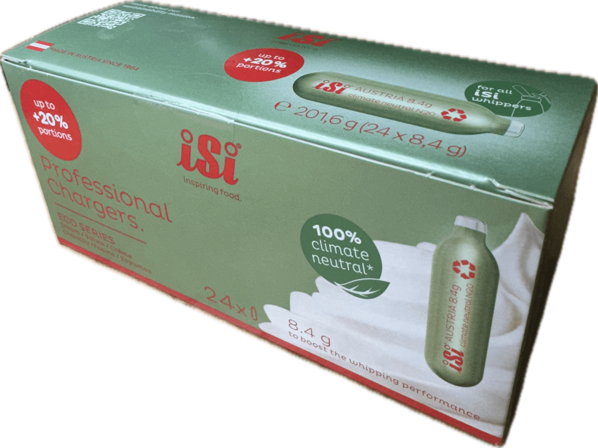 ISI Whipped Cream Eco Chargers, 24 Pack – Java Estate Roastery