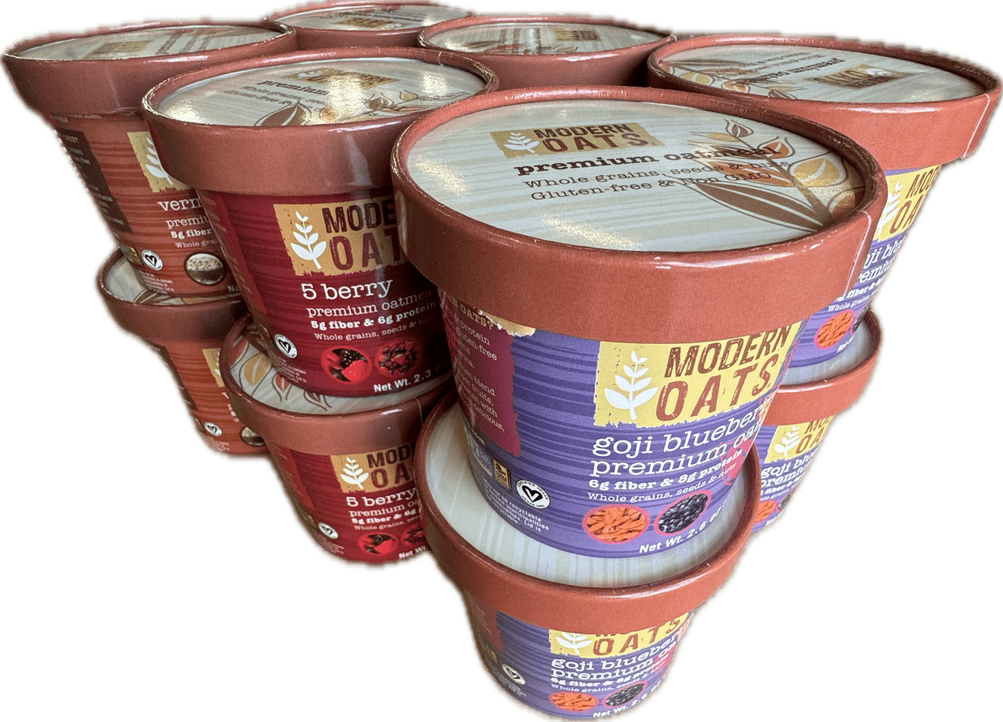 Modern Oats 12-Pack Mix & Match – Build Your Own Oatmeal Case for Cafes ...