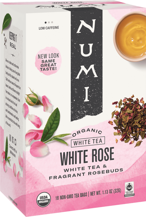 Numi White Rose Tea (16 Tea Bags) - Java Estate Roastery