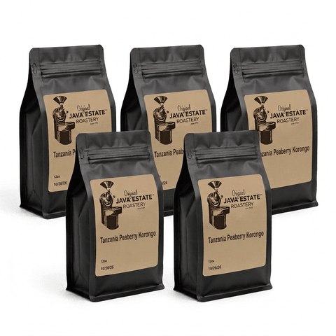Retail Special Pack, 12oz Bag 5-Pack - Java Estate Roastery