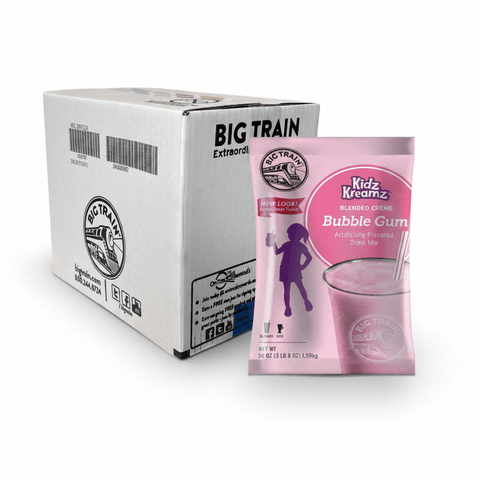 Big Train 3.5 lb Beverage Powder, 5-Pack (Single Flavor) - Java Estate Roastery