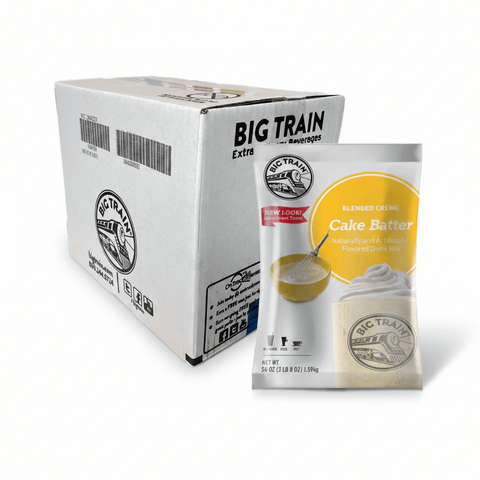 Big Train 3.5 lb Beverage Powder, 5-Pack (Single Flavor) - Java Estate Roastery