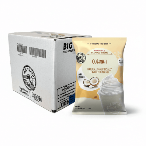 Big Train 3.5 lb Beverage Powder, 5-Pack (Single Flavor) - Java Estate Roastery