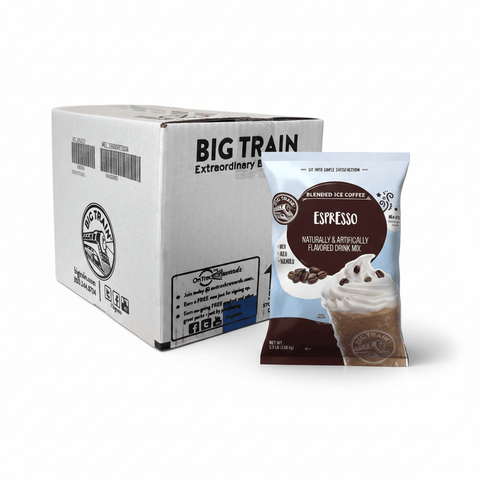 Big Train 3.5 lb Beverage Powder, 5-Pack (Single Flavor) - Java Estate Roastery