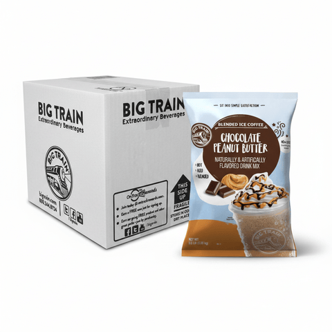 Big Train 3.5 lb Beverage Powder, 5-Pack (Single Flavor) - Java Estate Roastery