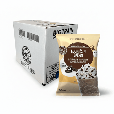 Big Train 3.5 lb Beverage Powder, 5-Pack (Single Flavor) - Java Estate Roastery