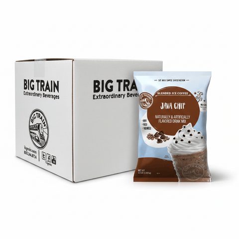 Big Train 3.5 lb Beverage Powder, 5-Pack (Single Flavor) - Java Estate Roastery