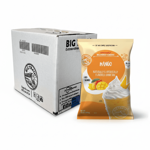 Big Train 3.5 lb Beverage Powder, 5-Pack (Single Flavor) - Java Estate Roastery