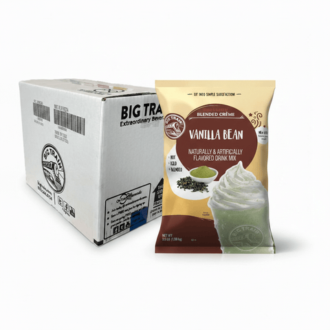 Big Train 3.5 lb Beverage Powder, 5-Pack (Single Flavor) - Java Estate Roastery