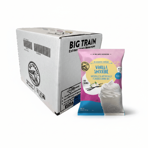 Big Train 3.5 lb Beverage Powder, 5-Pack (Single Flavor) - Java Estate Roastery