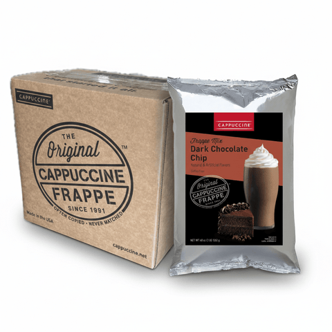Cappuccine 3 lb Frappe Powder, 5-Pack (Single Flavor) - Java Estate Roastery