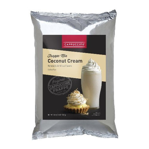 Cappuccine Coconut Cream Frappe Powder, 3 lb Bag - Java Estate Roastery