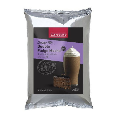 Cappuccine Double Fudge Mocha Frappe Powder, 3 lb Bag - Java Estate Roastery