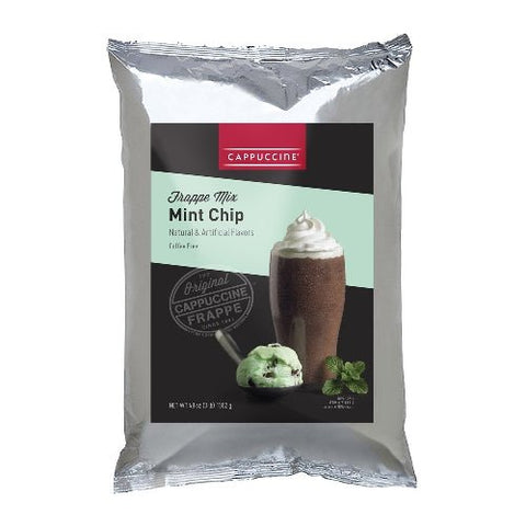 Cappuccine Mint Chip Frappe Powder, 3 lb Bag - Java Estate Roastery