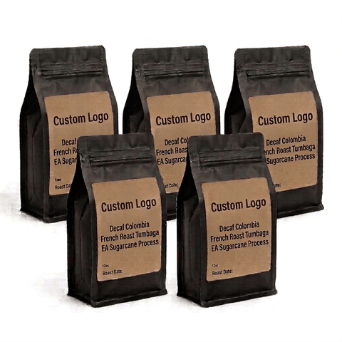 Decaffeinated Coffee, 12oz Retail Bags, 5-Pack - Java Estate Roastery