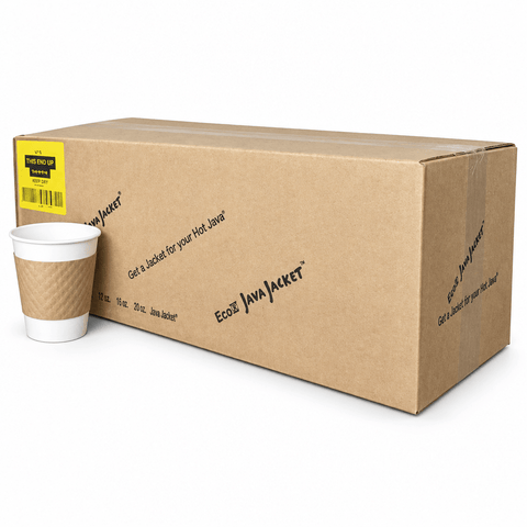 Java Jacket Drink Sleeves, ECO II (8 oz) - Java Estate Roastery
