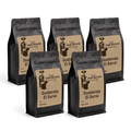 Single-Origin Coffee, 12oz Retail Bags, 5-Pack - Java Estate Roastery