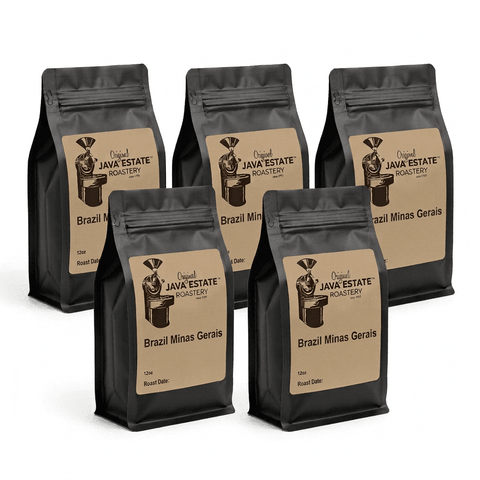 Single-Origin Coffee,        12oz Retail Bags, 5-Pack