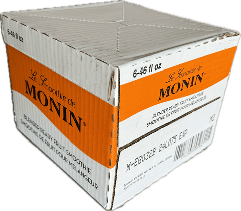 Monin 46 oz Smoothie, 6 - pack (Single Flavor) - Java Estate Roastery