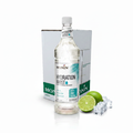 Monin Hydration Boost 1L bottle in front of 4-pack case