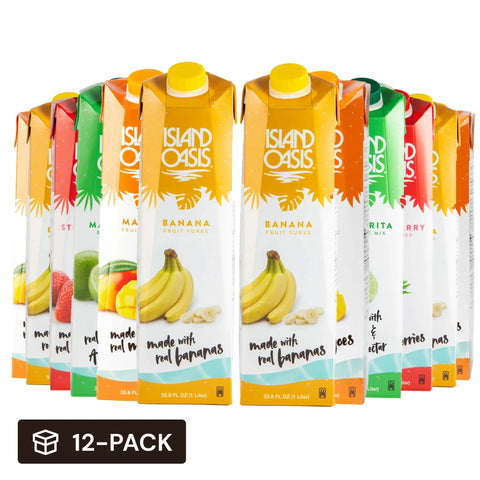 Island Oasis Smoothie 12 - Pack (Mix - & - Match) - Java Estate Roastery