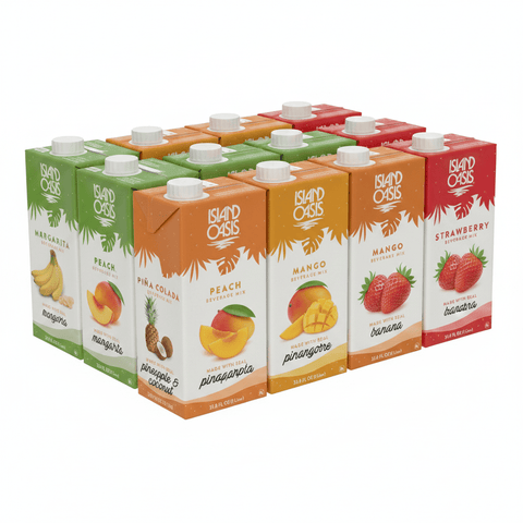 Island Oasis Smoothie 12 - Pack (Mix - & - Match) - Java Estate Roastery