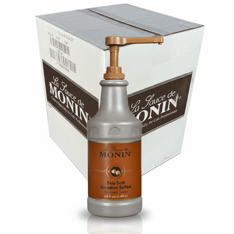 Monin 64 oz Sauce, 4-Pack (Single Flavor) - Java Estate Roastery