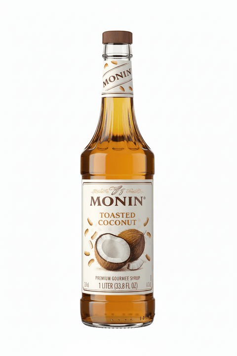 Monin Toasted Coconut Syrup, 1L - Java Estate Roastery