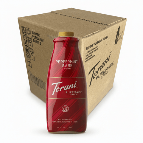 Torani 64 oz Sauce, 4-Pack (Single Flavor) - Java Estate Roastery