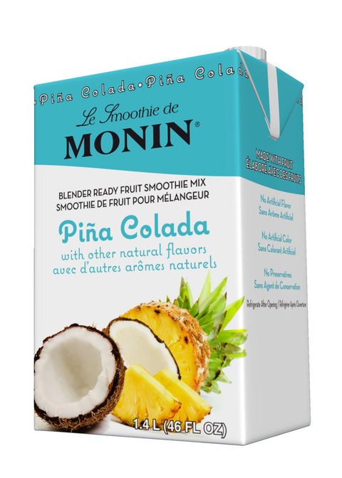 Monin Pina Colada Smoothie Mix, 46 oz - Java Estate Roastery