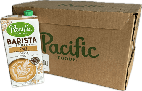 Pacific Foods Barista Series Original 32 oz (OAT) Milk, 12 - Pack - Java Estate Roastery