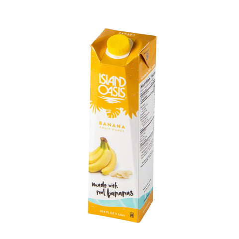 Island Oasis Banana Smoothie, 1 Liter - Java Estate Roastery