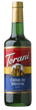 Torani Creme de Menthe Syrup, 750ml - Java Estate Roastery