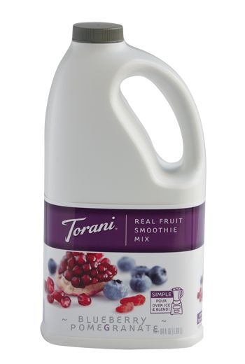 Torani Blueberry Pomegranate Real Fruit Smoothie, 64 oz - Java Estate Roastery