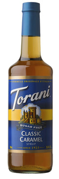 Torani Sugar Free Caramel Classic Syrup, 750ml - Java Estate Roastery