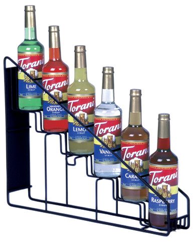 Torani 6 Tier Syrup Display Rack - Java Estate Roastery