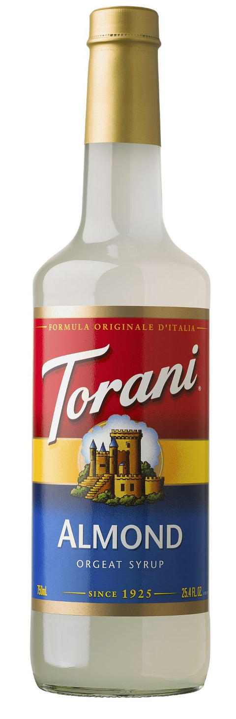 Torani Almond (Orgeat) Syrup, 750ml - Java Estate Roastery